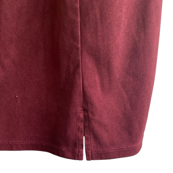 Miami Women’s Deep Red Mini Dress Size M - Picture 2 of 9